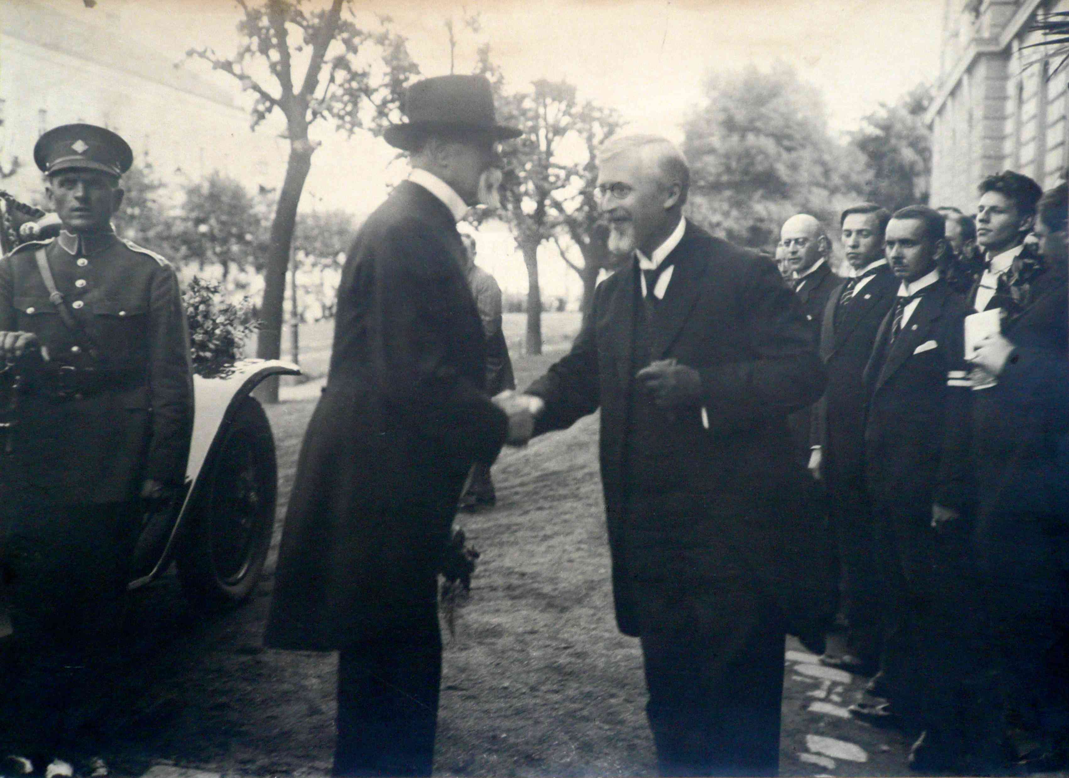 Návštěva prezidenta republiky T. G. Masaryka dne 21. června 1924